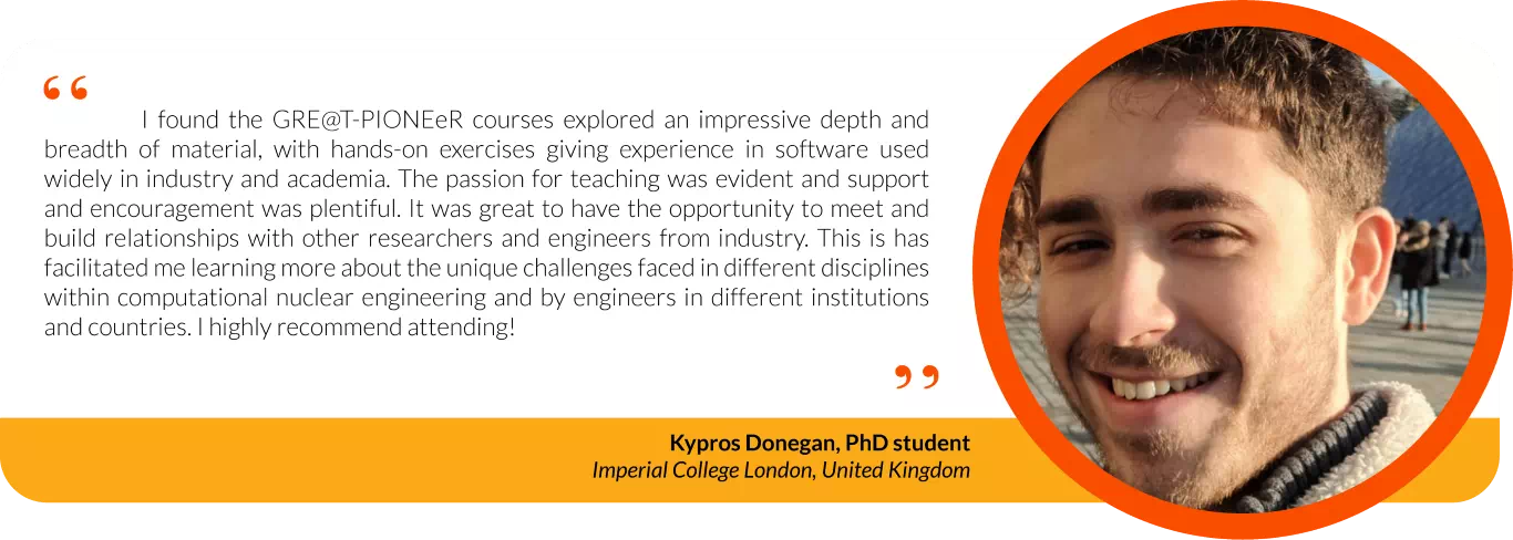Student testimonial from Kypros Donegan